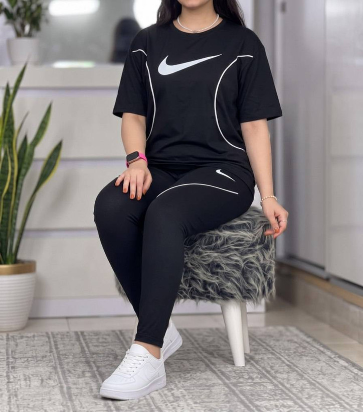 ست تیشرت شلوار مدل ساردین. جنس اسپان کش